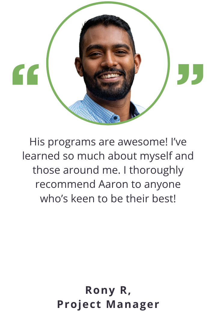 Testimonial - Rony R